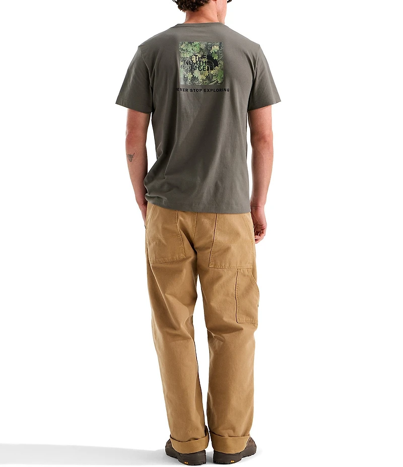 The North Face Short Sleeve Yosemite Oak Box Never Stop Exploring Graphic Tee