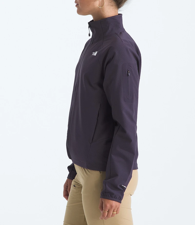 The North Face Tek Approach Stand Collar Zip Front Jacket