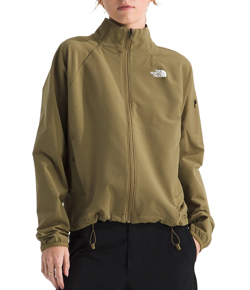 The North Face Tek Approach Stand Collar Zip Front Jacket