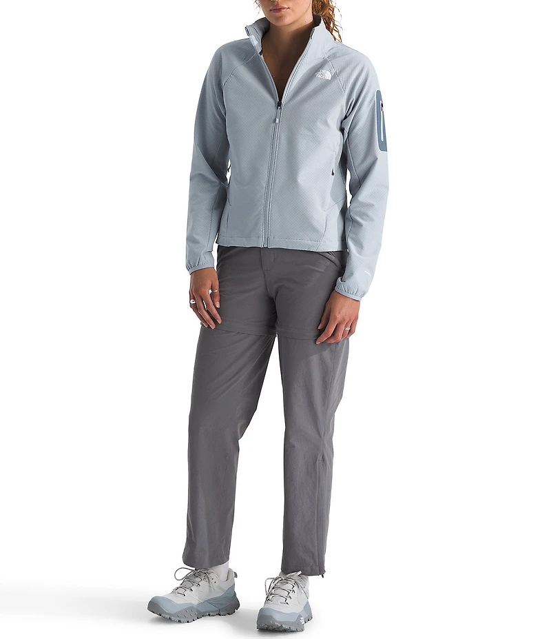 The North Face Tek Approach Stand Collar Zip Front Jacket