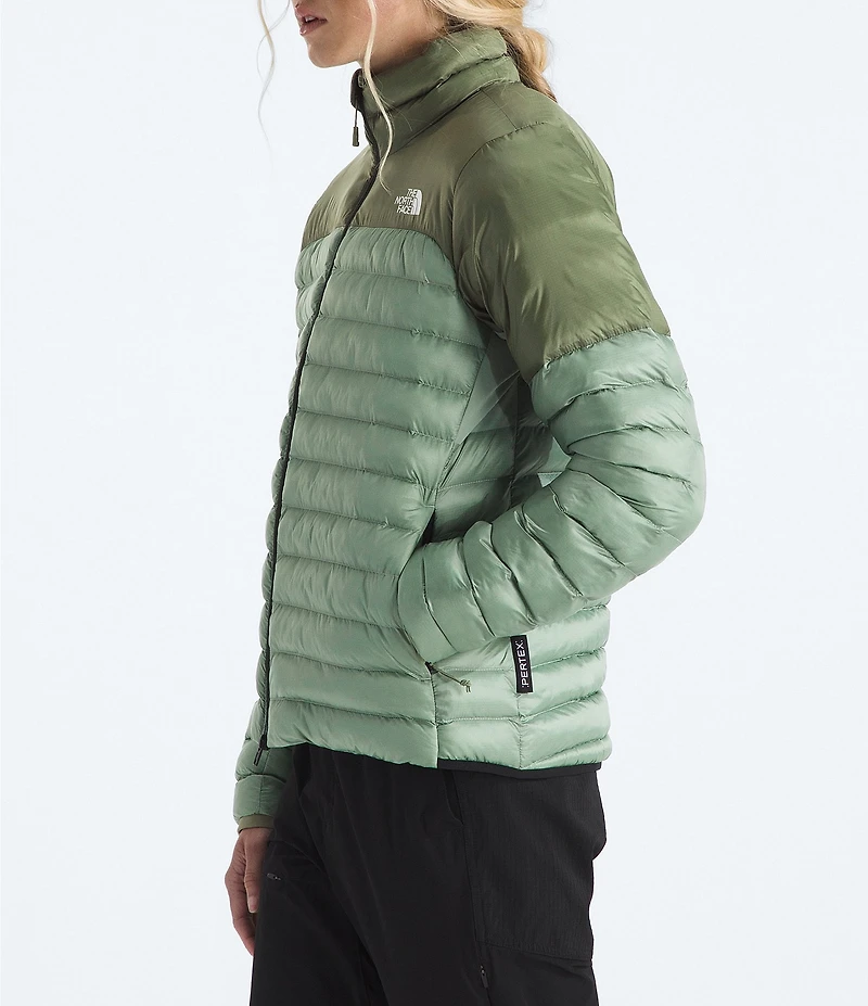 The North Face Terra Peak Stand Collar Zip Front Puffer Jacket