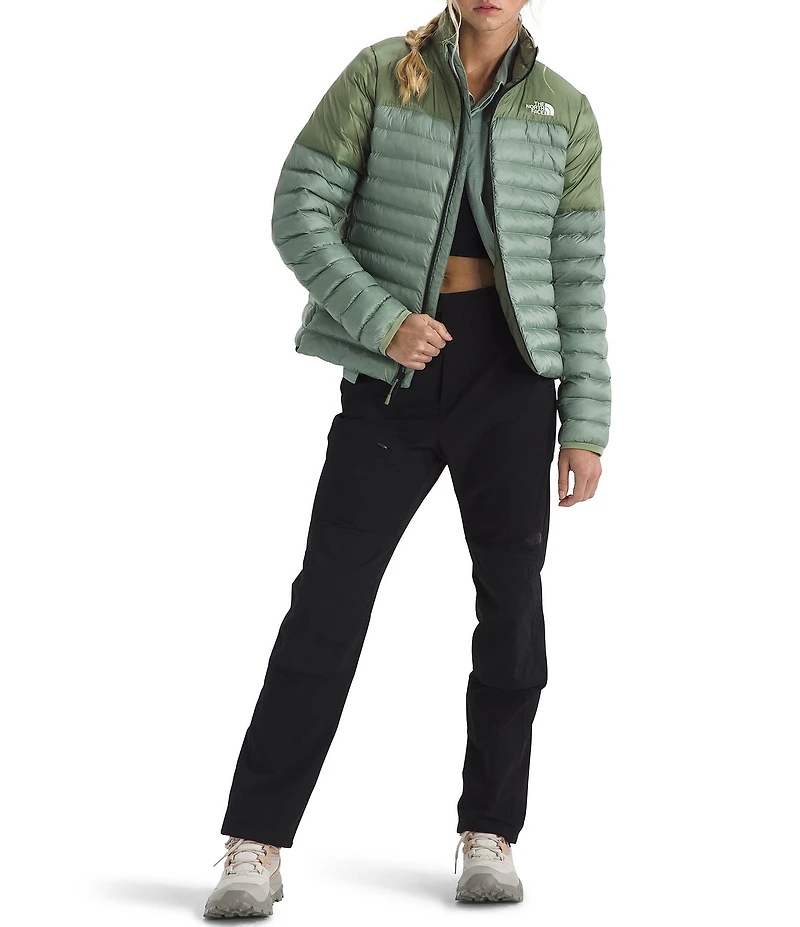 The North Face Terra Peak Stand Collar Zip Front Puffer Jacket