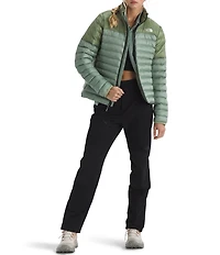 The North Face Terra Peak Stand Collar Zip Front Puffer Jacket