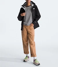 The North Face Terrain Vista Water Repellent Long Sleeve Zip Front Hooded Jacket