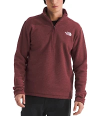 The North Face Textured Cap Rock Long Sleeve 1/4 Zip Pullover