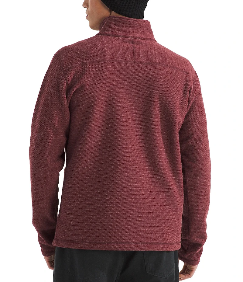 The North Face Textured Cap Rock Long Sleeve 1/4 Zip Pullover