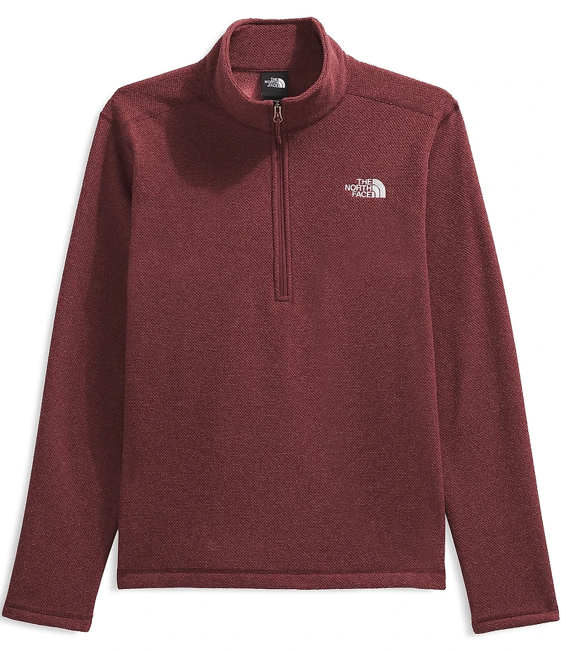 The North Face Textured Cap Rock Long Sleeve 1/4 Zip Pullover