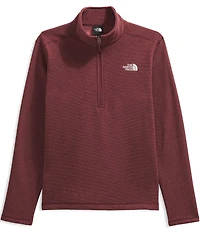 The North Face Textured Cap Rock Long Sleeve 1/4 Zip Pullover