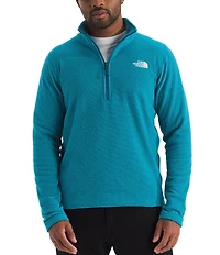 The North Face Textured Cap Rock Long Sleeve 1/4 Zip Pullover