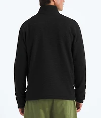 The North Face Textured Cap Rock Long Sleeve 1/4 Zip Pullover