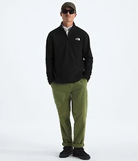 The North Face Textured Cap Rock Long Sleeve 1/4 Zip Pullover