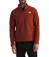 The North Face Textured Cap Rock Long Sleeve 1/4 Zip Pullover