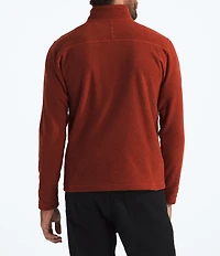 The North Face Textured Cap Rock Long Sleeve 1/4 Zip Pullover