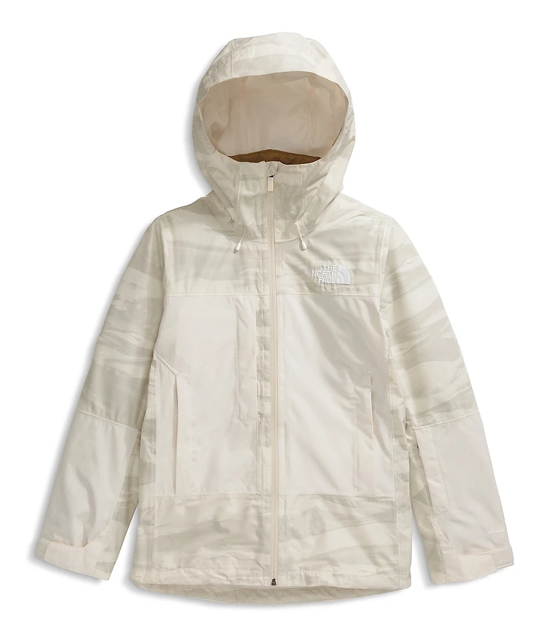 The North Face THERMOBALL Snow Triclimate Printed Waterproof Hooded Zip Front Ski Jacket