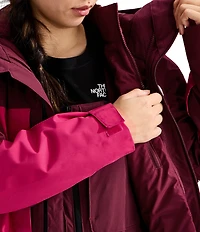 The North Face Thermoball Snow Triclimate Zip Front Trench Jacket