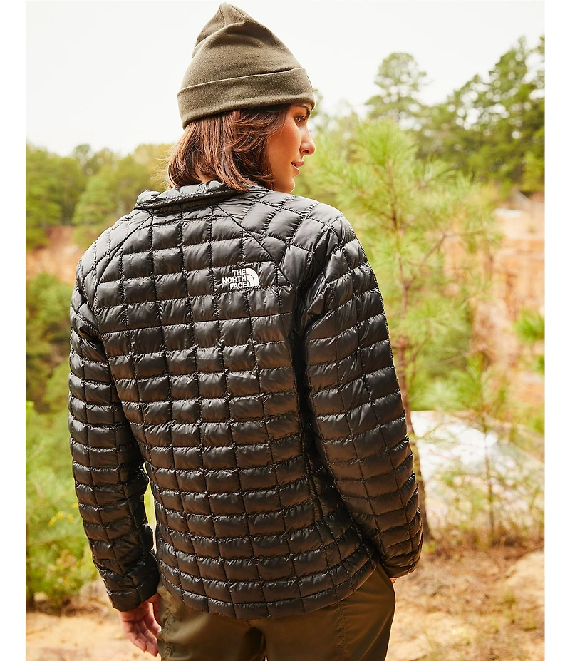 The North Face ThermoBall Stand Collar Zip Front Jacket