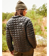 The North Face ThermoBall Stand Collar Zip Front Jacket