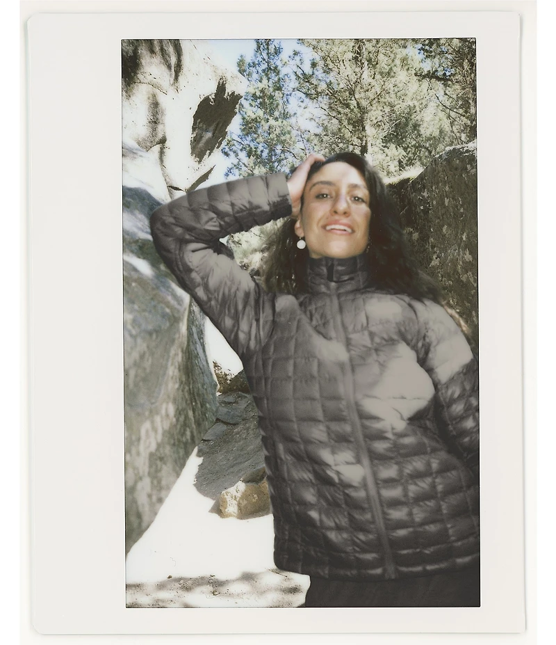 The North Face ThermoBall Stand Collar Zip Front Jacket