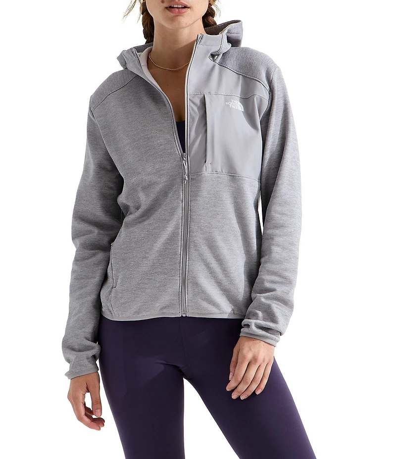 The North Face TNF Performance Fleece Hoodie Zip Front Jacket