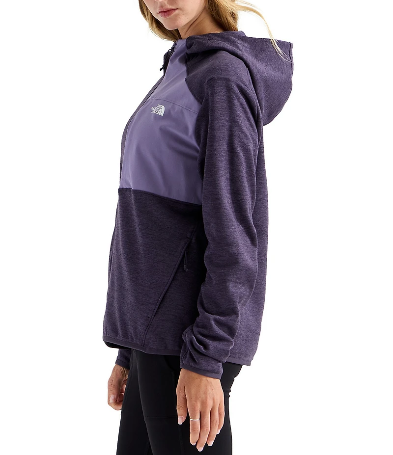 The North Face TNF Performance Fleece Hoodie Zip Front Jacket