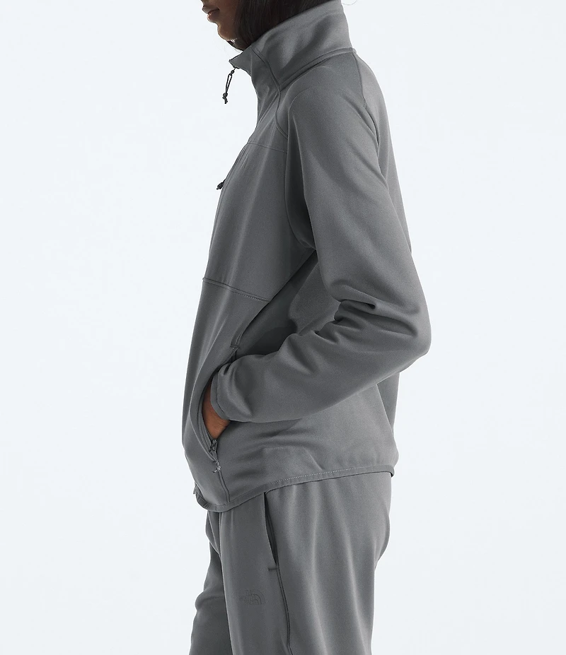 The North Face TNF Performance Fleece Stand Collar Full Zip Jacket
