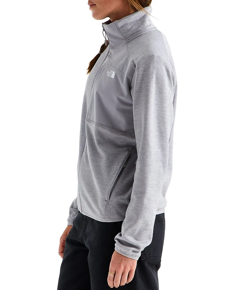 The North Face TNF Performance Fleece Stand Collar Full Zip Jacket