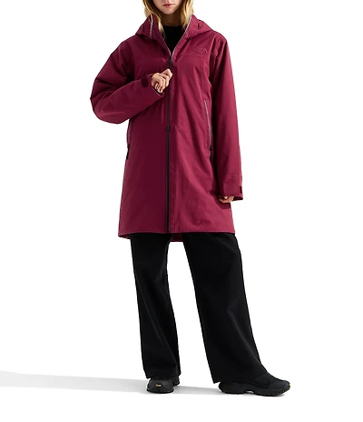 The North Face TNF Range Lt Hooded Zip Front Parka