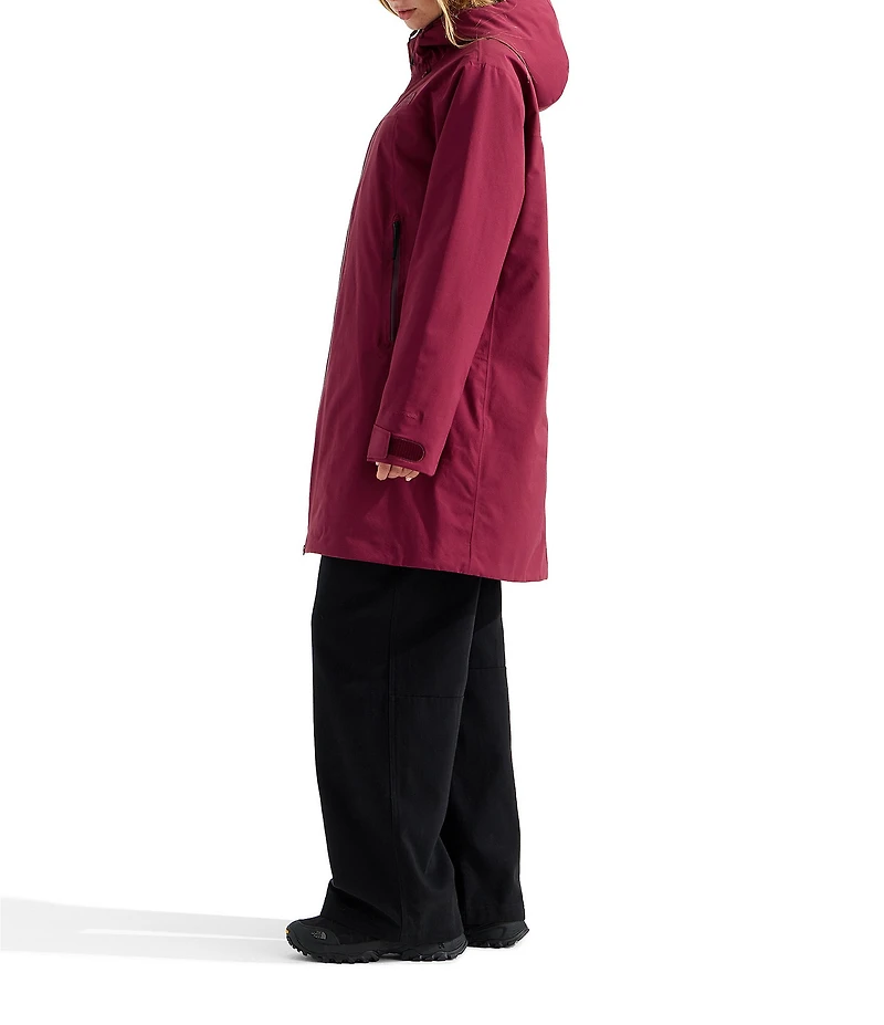 The North Face TNF Range Lt Hooded Zip Front Parka