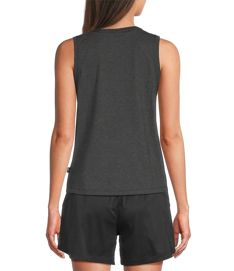 The North Face Tri-Blend Crew Neck Sleeveless Tank Top
