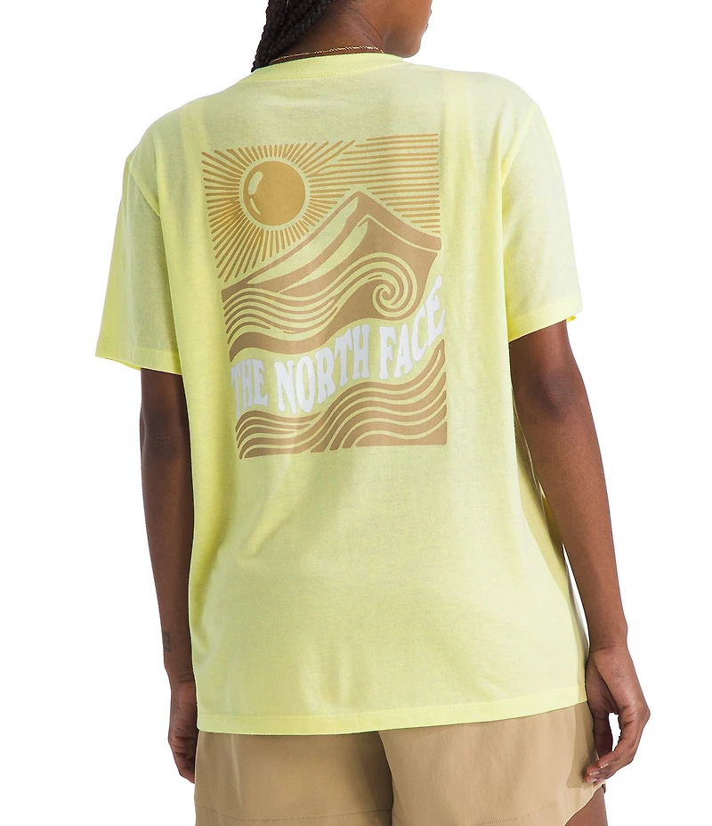The North Face Tri-Blend Mountain Escape Short Sleeve Relaxed Fit Tee