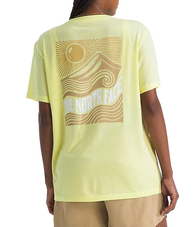 The North Face Tri-Blend Mountain Escape Short Sleeve Relaxed Fit Tee