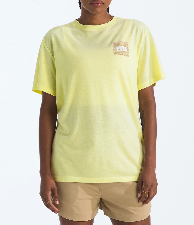 The North Face Tri-Blend Mountain Escape Short Sleeve Relaxed Fit Tee