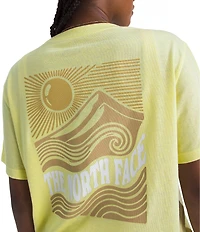 The North Face Tri-Blend Mountain Escape Short Sleeve Relaxed Fit Tee