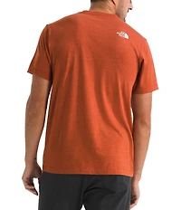 The North Face Tri-Blend Mountain Logo Short Sleeve T-Shirt