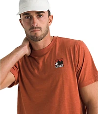 The North Face Tri-Blend Mountain Logo Short Sleeve T-Shirt