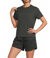 The North Face Tri-Blend Short Sleeves Pocket Tee