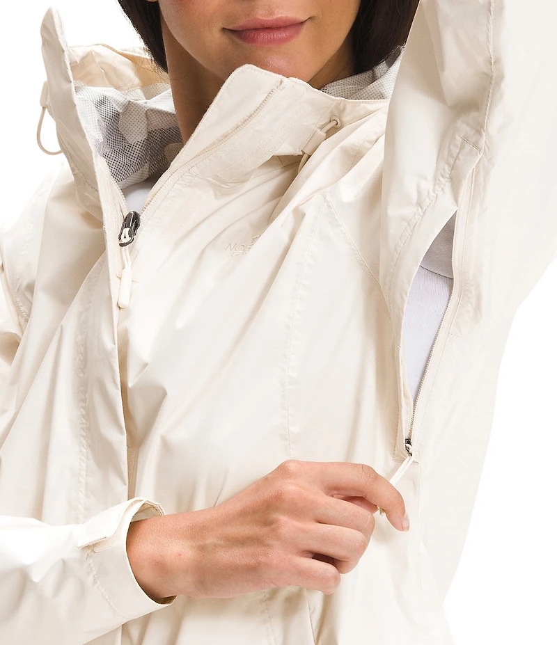 The North Face Venture Hooded Stand Collar Windproof Zip Front Rain Jacket