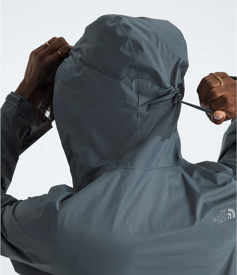The North Face Venture Hooded Stand Collar Windproof Zip Front Rain Jacket