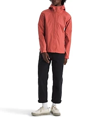The North Face Venture Hooded Stand Collar Windproof Zip Front Rain Jacket