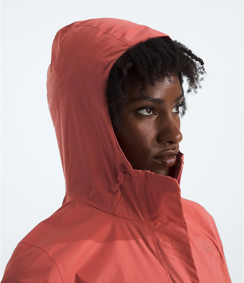 The North Face Venture Hooded Stand Collar Windproof Zip Front Rain Jacket