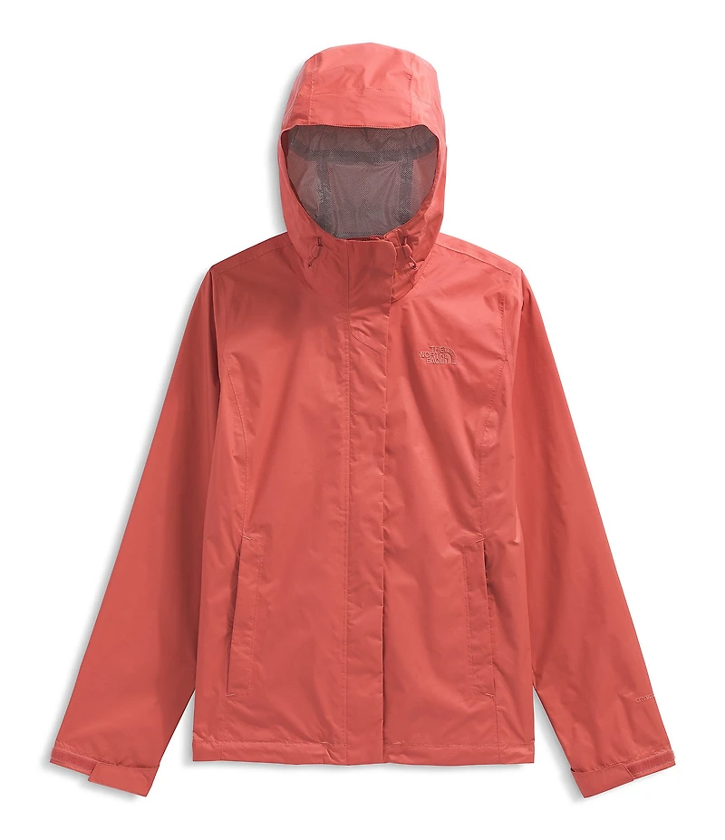 The North Face Venture Hooded Stand Collar Windproof Zip Front Rain Jacket