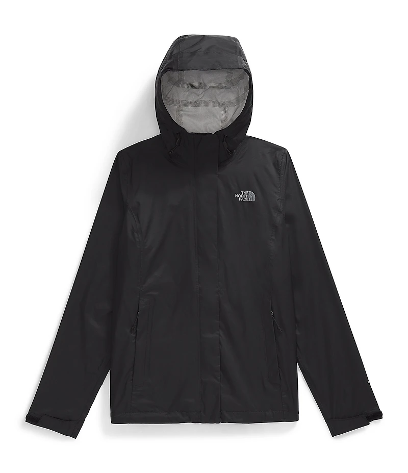 The North Face Venture Hooded Stand Collar Windproof Zip Front Rain Jacket