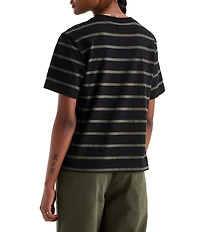 The North Face Vista Stripe Short Sleeve Crew Neck Tee
