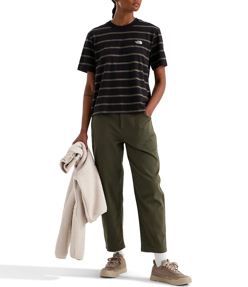 The North Face Vista Stripe Short Sleeve Crew Neck Tee