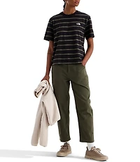 The North Face Vista Stripe Short Sleeve Crew Neck Tee
