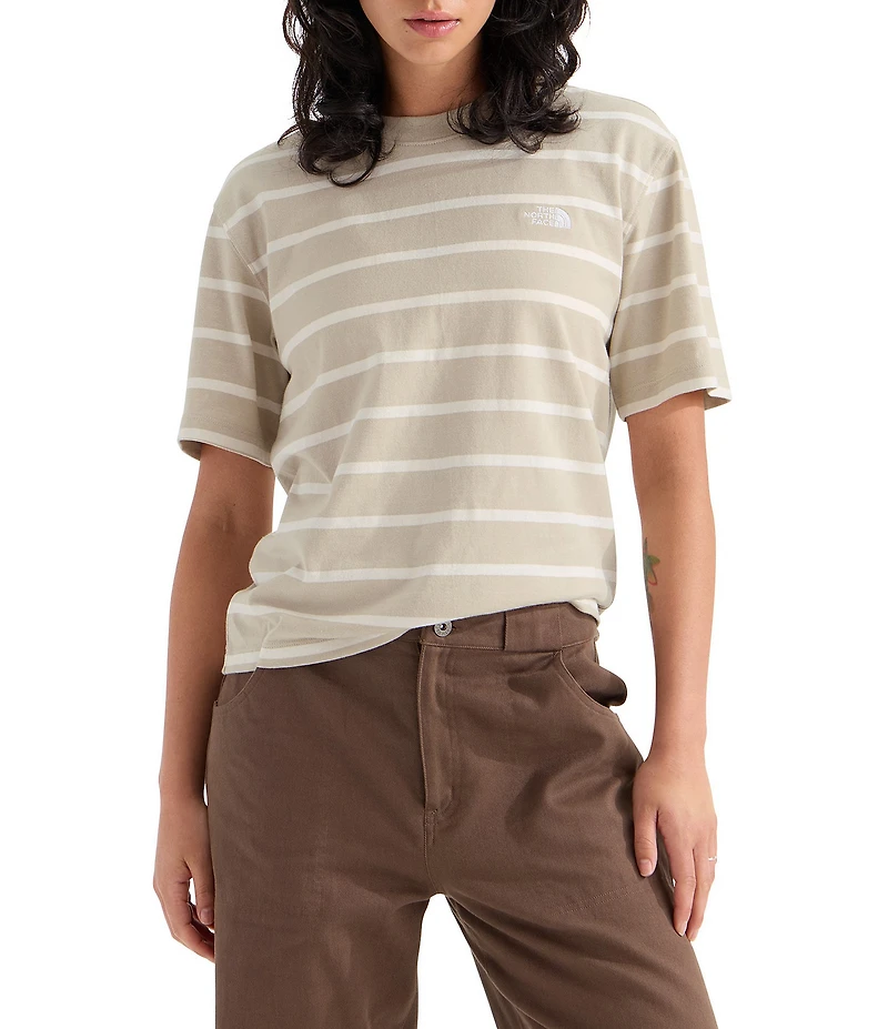 The North Face Vista Stripe Short Sleeve Crew Neck Tee