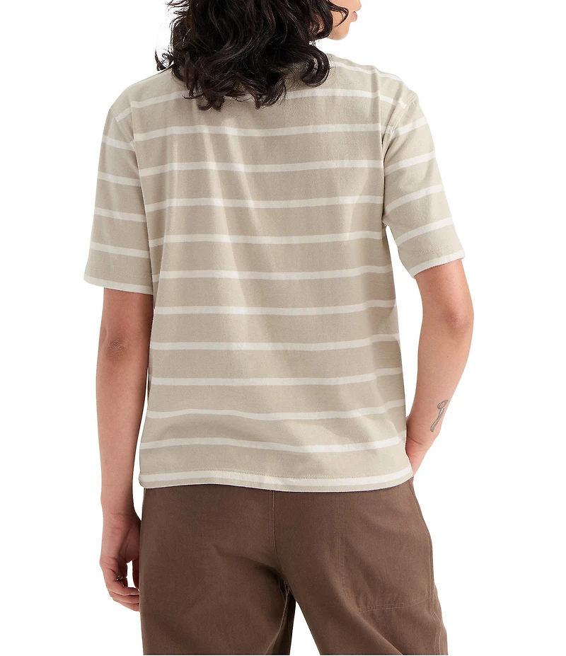 The North Face Vista Stripe Short Sleeve Crew Neck Tee
