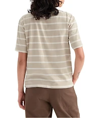 The North Face Vista Stripe Short Sleeve Crew Neck Tee