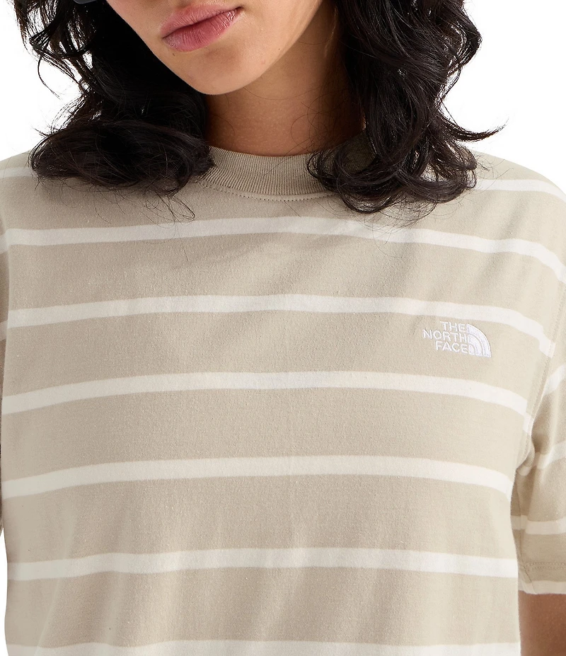 The North Face Vista Stripe Short Sleeve Crew Neck Tee