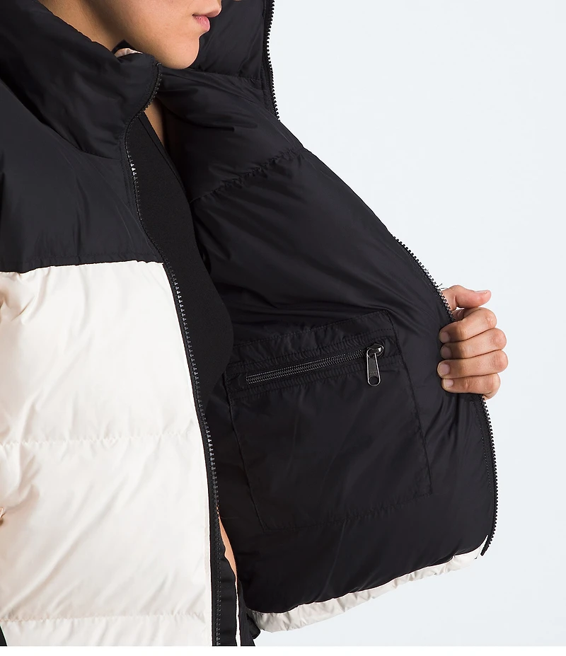 The North Face Women's 1996 Retro Nuptse Boxy Zip Front Down Puffer Jacket